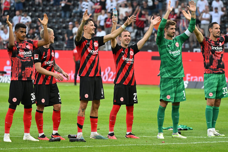 Zawodnicy Eintrachtu