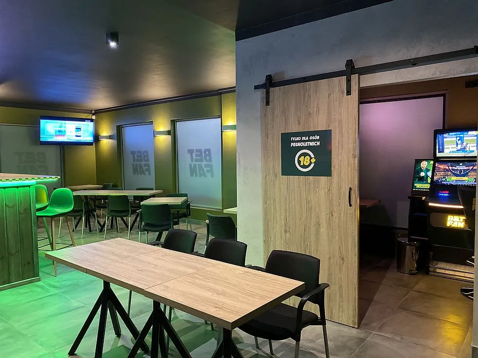 Punkt naziemny legalnego bukmachera Betfan
