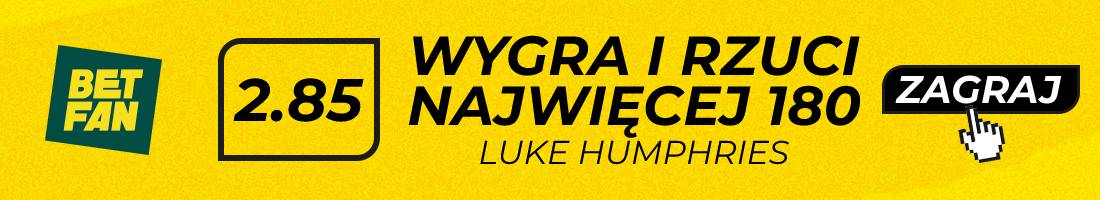 Humphries wygra i rzuci najwięcej 180