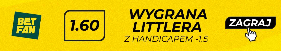 wygrana Littlera z handicapem -1.5