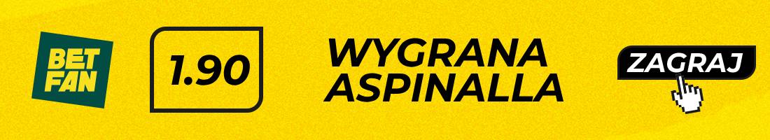 wygrana Aspinalla
