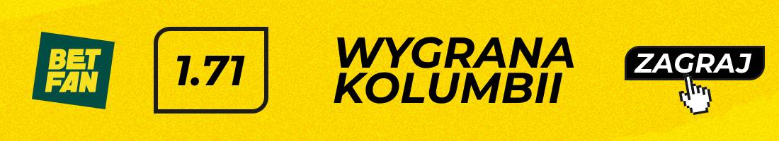 wygrana Kolumbii