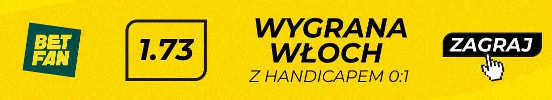 wygrana włoch z handicapem 0:1