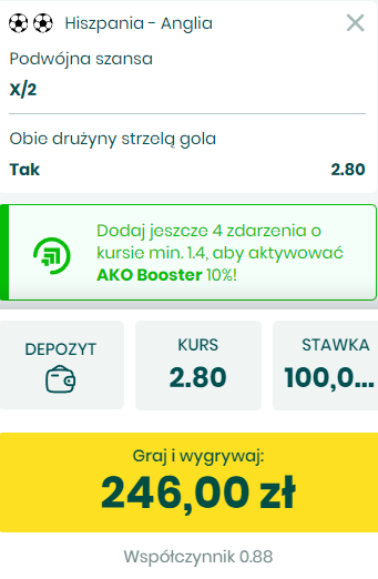 betbuilder hiszpania anglia