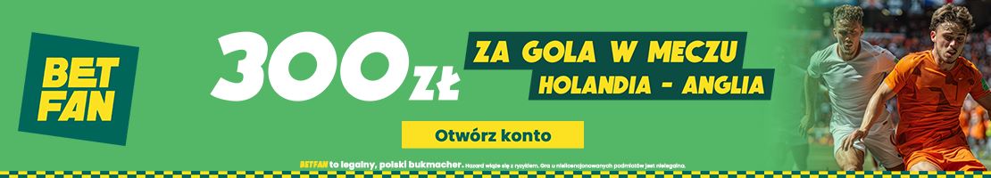 Holandia Anglia baner promocyjny