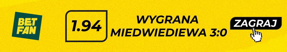 wygrana Miedwiediewa 3:0
