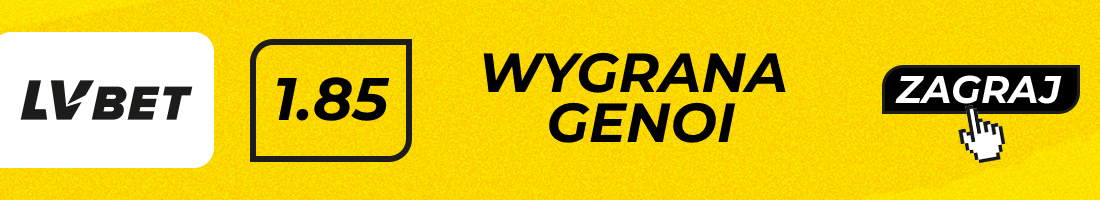 Typy bukmacherskie - wygrana Genui