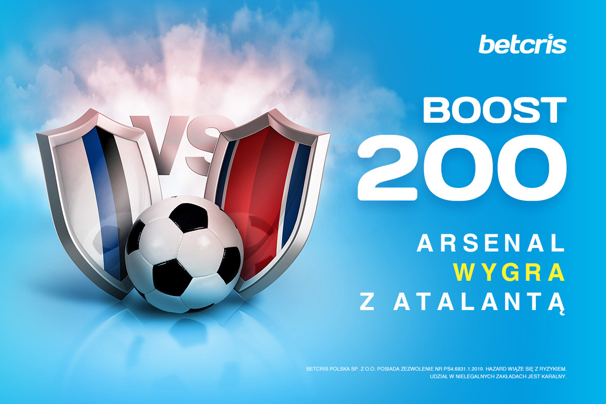 Betcris Arsenal Atalanta typy bukmacherskie