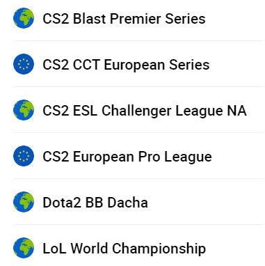 Oferta esportowa Betclic