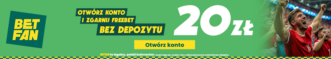 Baner freebet bez depozytu