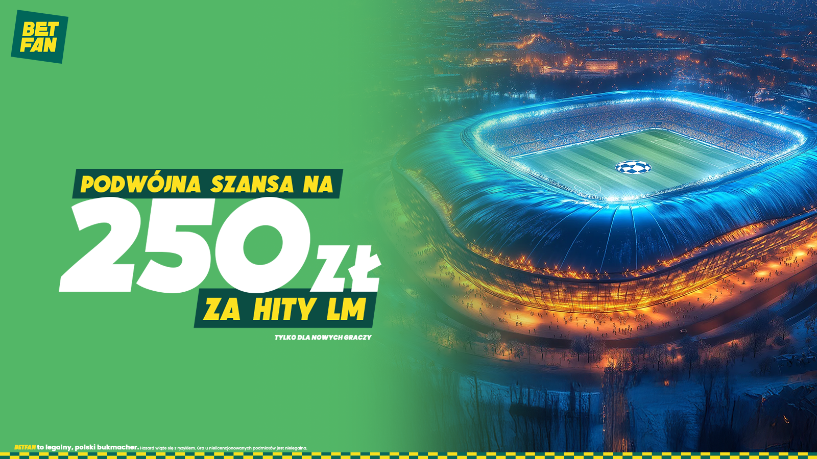 Liga Mistrzów promocja bukmacherska 3. kolejka