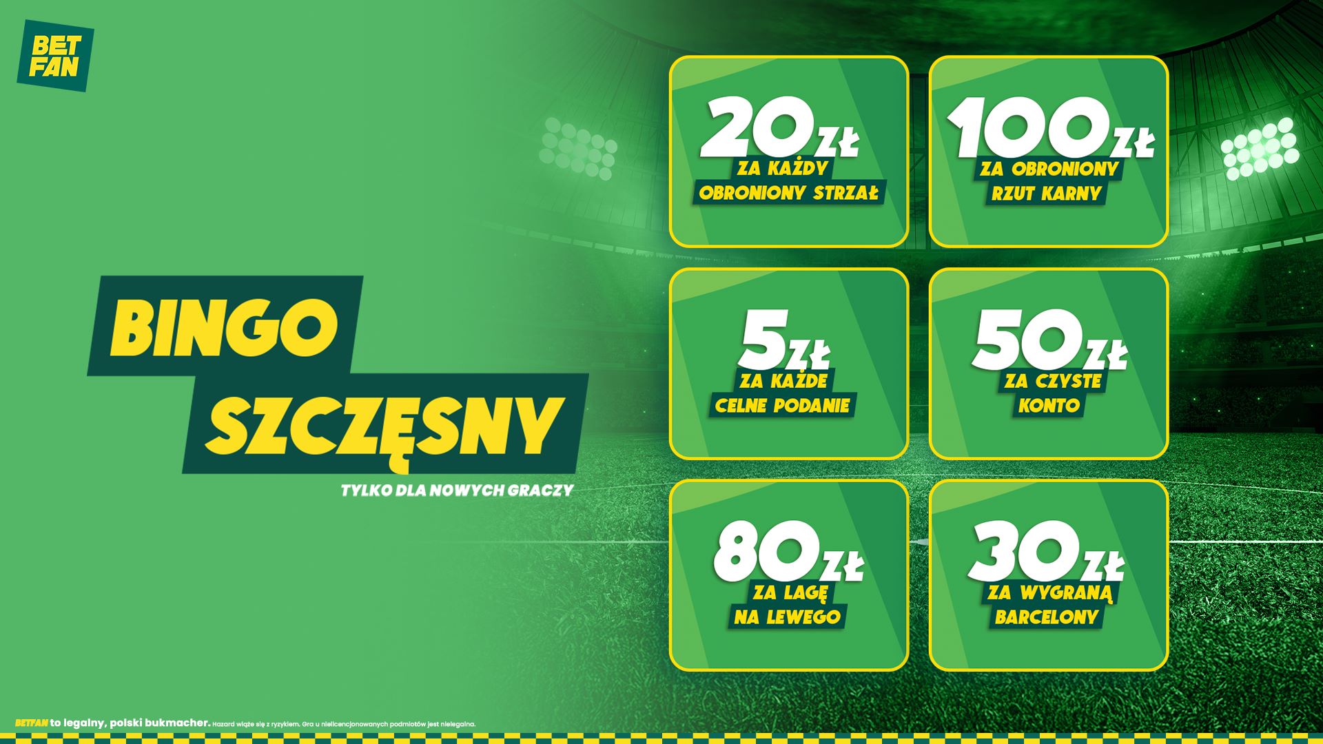 Bingo Szczęsny promocja