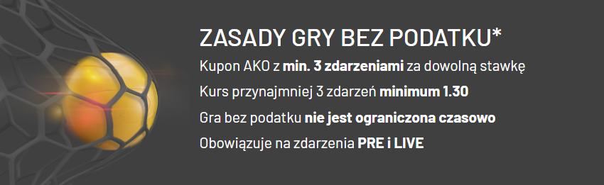 TotalBet bukmacher bez podatku