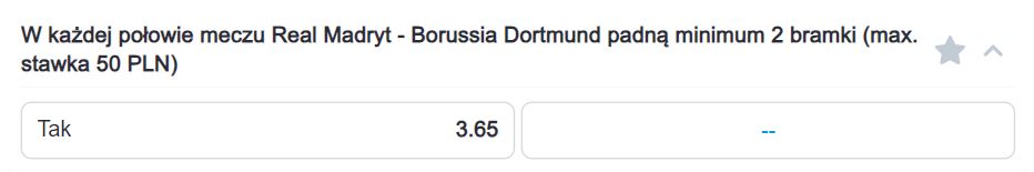 Betcris bonus bukmacherskie 22.10