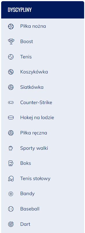 Etoto oferta sportowa