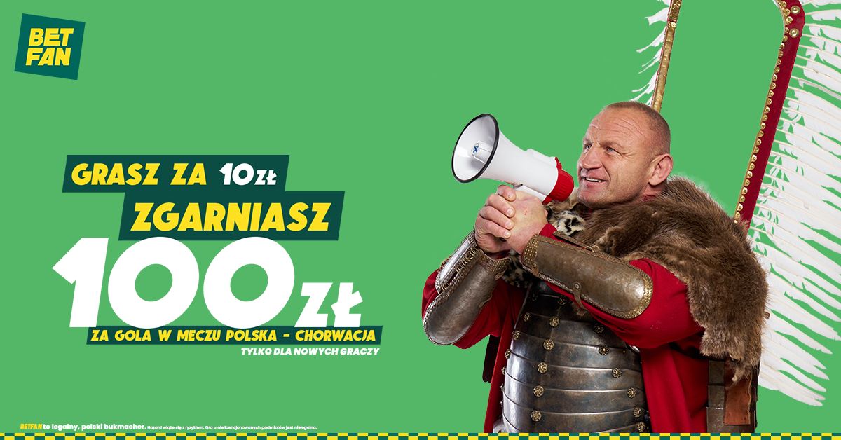 Polska Chorwacja promocja bukmacherska