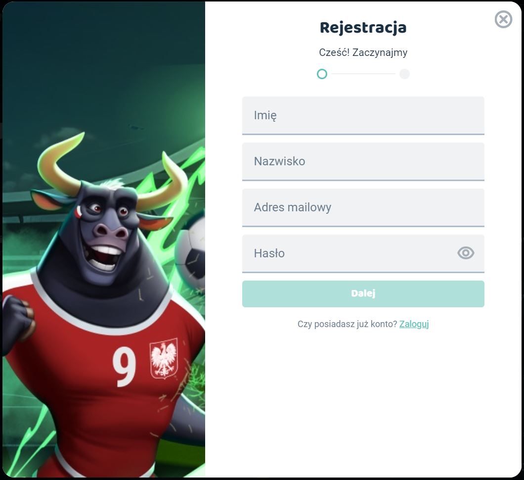 Rejestracja lebull dane
