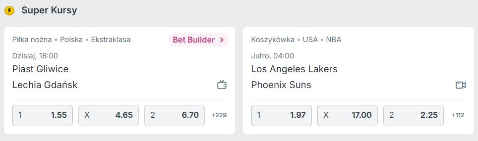 Super kursy Superbet