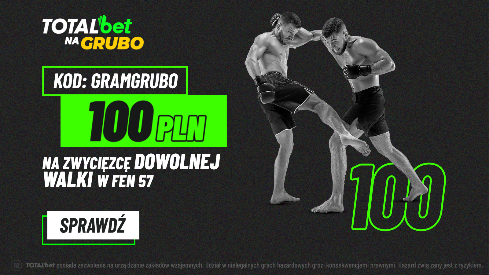 Promocja bukmacherska FEN 57