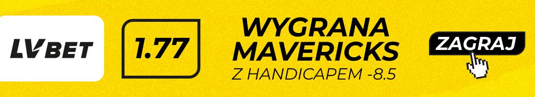 Jazz Mavericks typy bukmacherskie (wygrana Mavericks z handicapem -8.5)