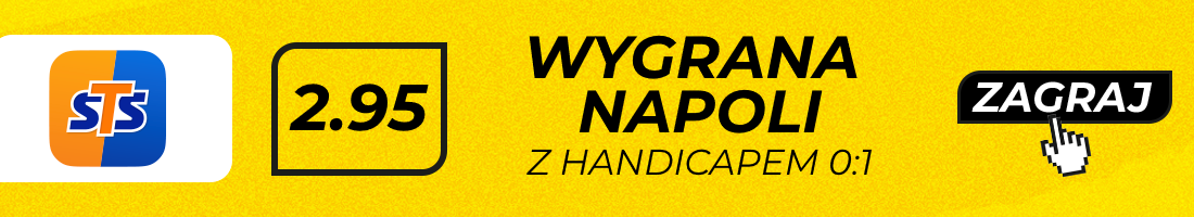 Typy bukmacherskie - wygrana Napoli w handicapie