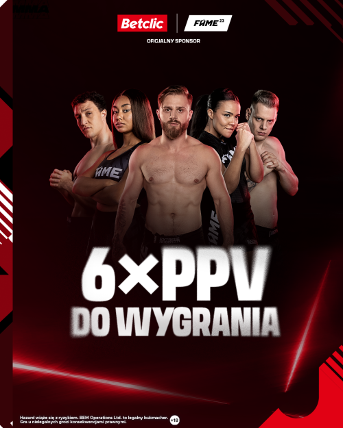FAME MMA 23 - konkurs na PPV