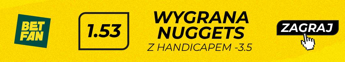 Jazz Nuggets typy bukmacherskie (wygrana Nuggets z handicapem -3.5)