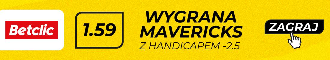 Mavericks Timberwolves typy bukmacherskie (wygrana Mavericks z handicapem -2.5)