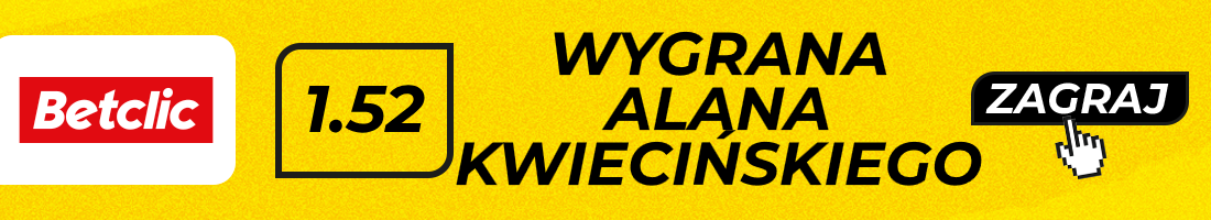 Typy bukmacherskie - wygrana Alana