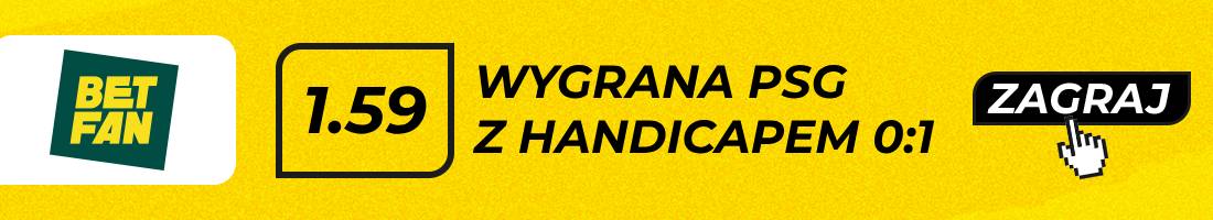 wygrana PSG z handicapem 0:1