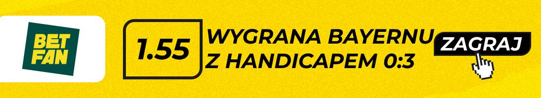 wygrana Bayernu z handicapem
