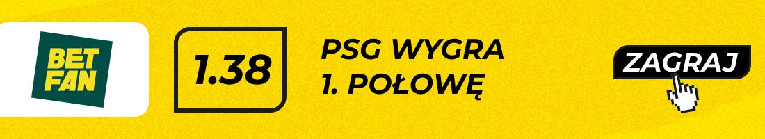 psg wygra 1. połowę
