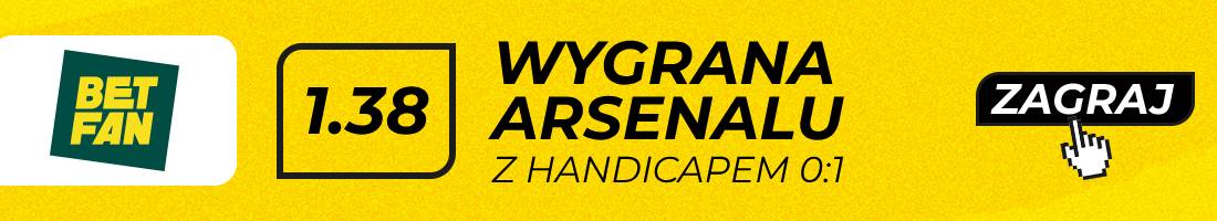 wygrana Arsenalu z handicapem