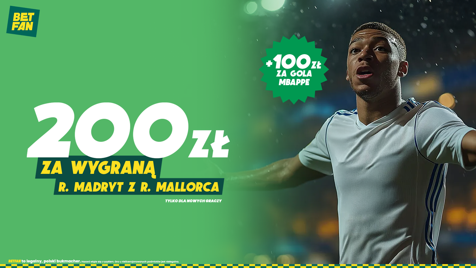 Real Madryt - Mallorca promocja bukmacherska