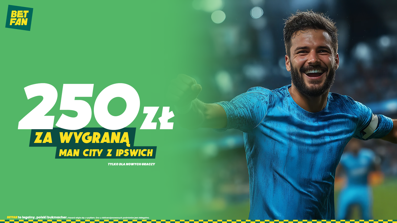 Manchester City Ipswich promocja bukmacherska