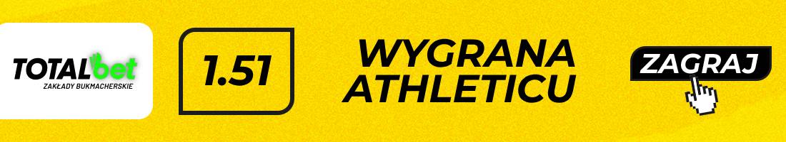 Athletic Osasuna typy bukmacherskie (wygrana Athleticu)