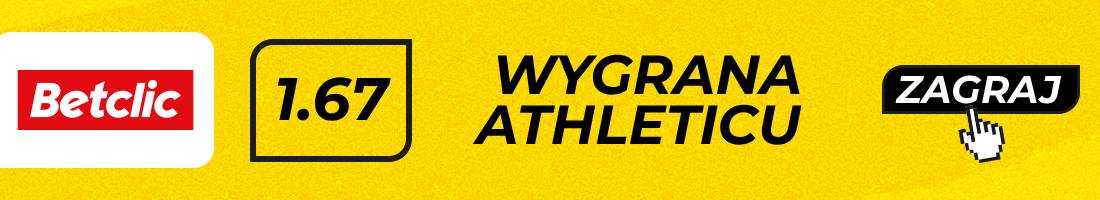 Athletic Pilzno typy bukmacherskie (wygrana Athleticu)