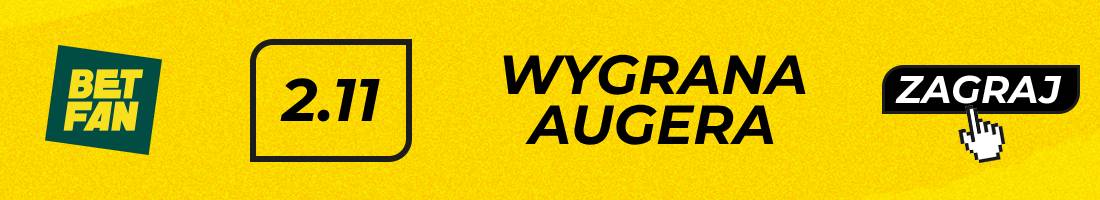 Auger-Aliassime Korda typy bukmacherskie (wygrana Augera-Aliassime)