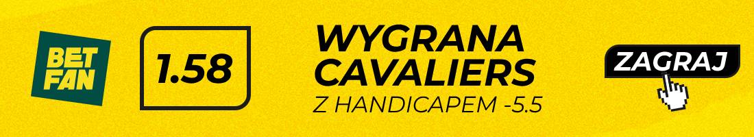 Heat Cavaliers typy bukmacherskie (wygrana Cavaliers z handicapem -5.5)