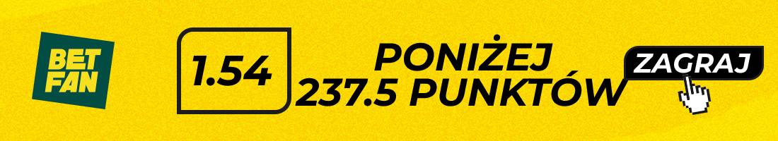 Lakers Hawks typy bukmacherskie (poniżej 237.5 punktów)