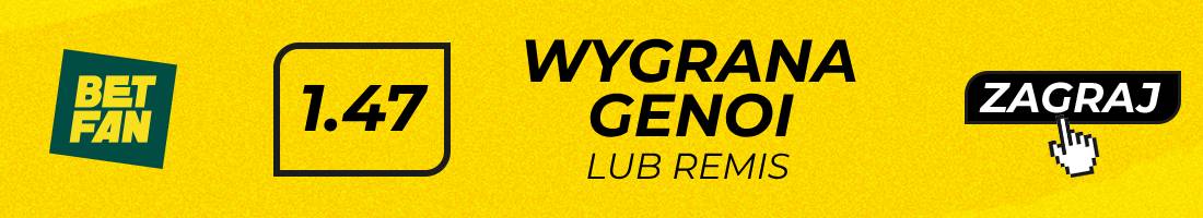 Lecce Genoa typy bukmacherskie (wygrana Genoi lub remis)