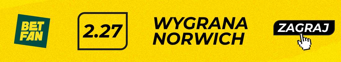 Norwich Coventry typy bukmacherskie (wygrana NorwicH)
