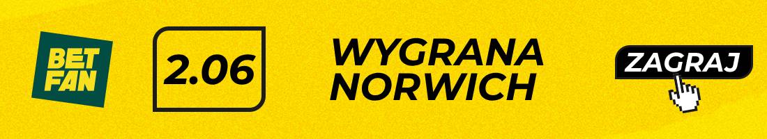 Norwich Swansea typy bukmacherskie (wygrana Norwich)
