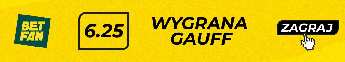 Sabalenka Gauff typy bukmacherskie (wygrana Gauff)