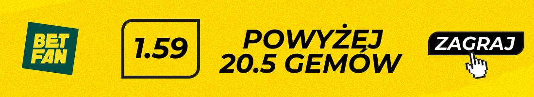 Shevchenko Hurkacz typy bukmacherskie (powyżej 20.5 gemów)