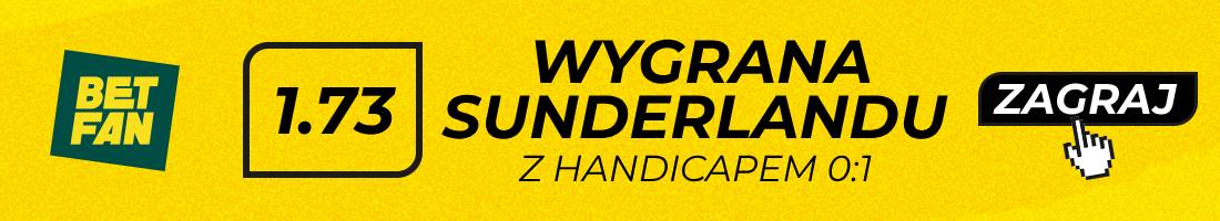 Sunderland Plymouth typy bukmacherskie (wygrana Sunderlandu z handicapem 0:1)
