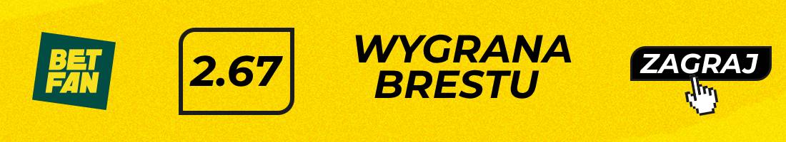 Szachtar Brest typy bukmacherskie (wygrana Brestu)