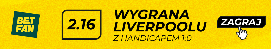 Typy bukmacherskie - Brentford - Liverpoolu - wygrana LFC z handicapem