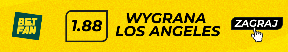 Typy bukmacherskie - Los Angeles - Pittsburgh - wygrana LA