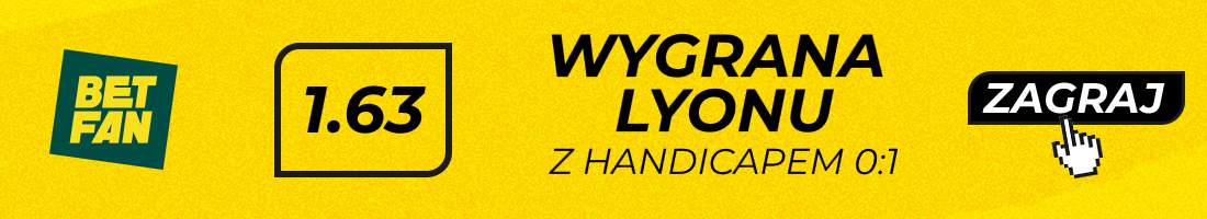 Typy bukmacherskie - Lyon - Ludogorets - wygrana Lyonu w handi
